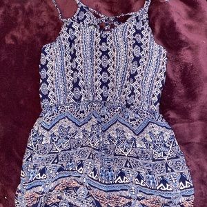 Multi-colored romper